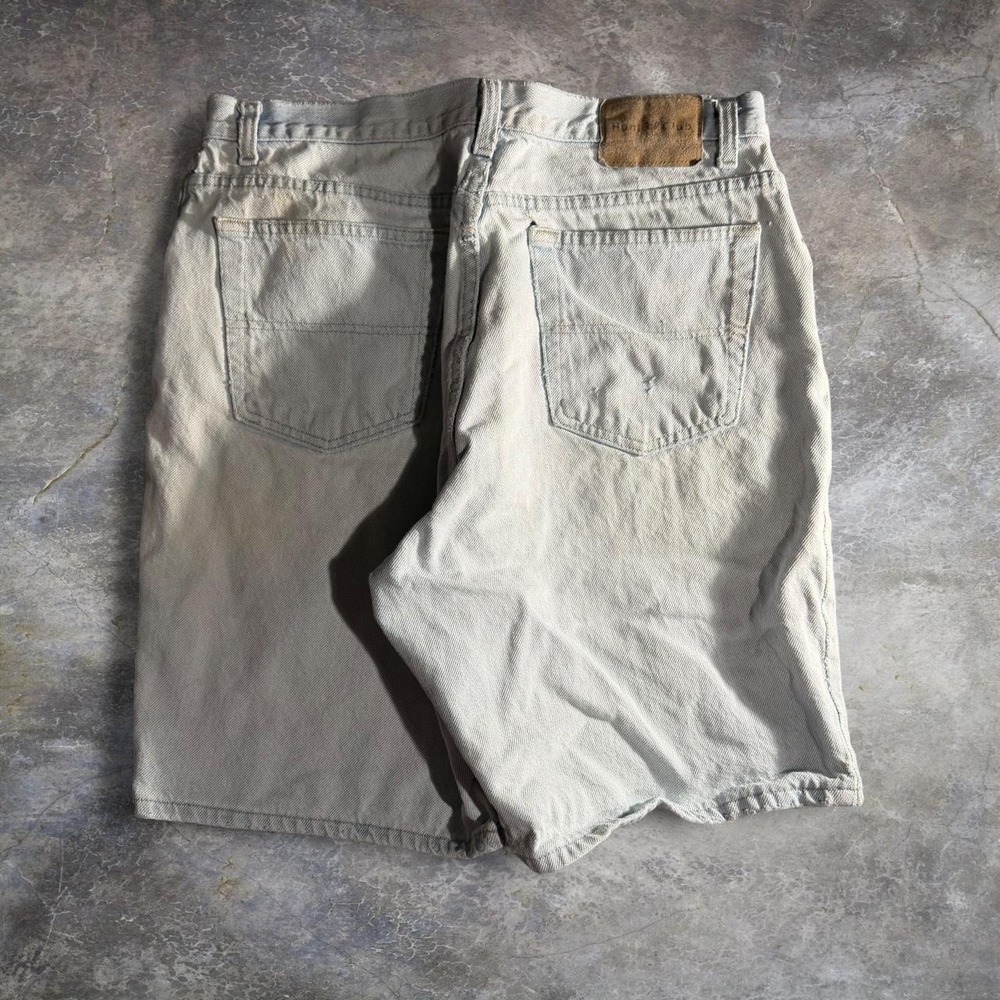 Vintage Hunt Club Light Wash Denim Jorts Carpenter Skater Shorts Mens 32 Y2K 90s